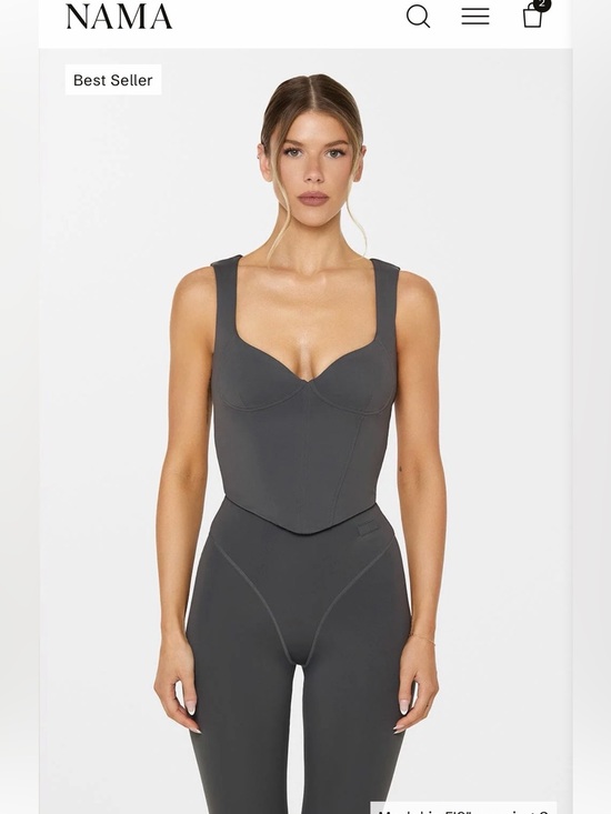 Nama Tops - Nama Corset workout set